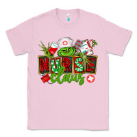 Bubblegum Pink nurse claus christmas Classic Tee - CowGirlArtShop