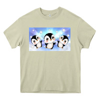 Mossy cute penguin Heavy Core Tee - TumblerDesignByShophia