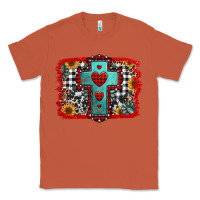 Copper Christmas cross with background Classic Tee - Jasminsmagicworld