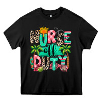 Black nurse off duty summer break Heavy Core Tee - RanaPortraitStore