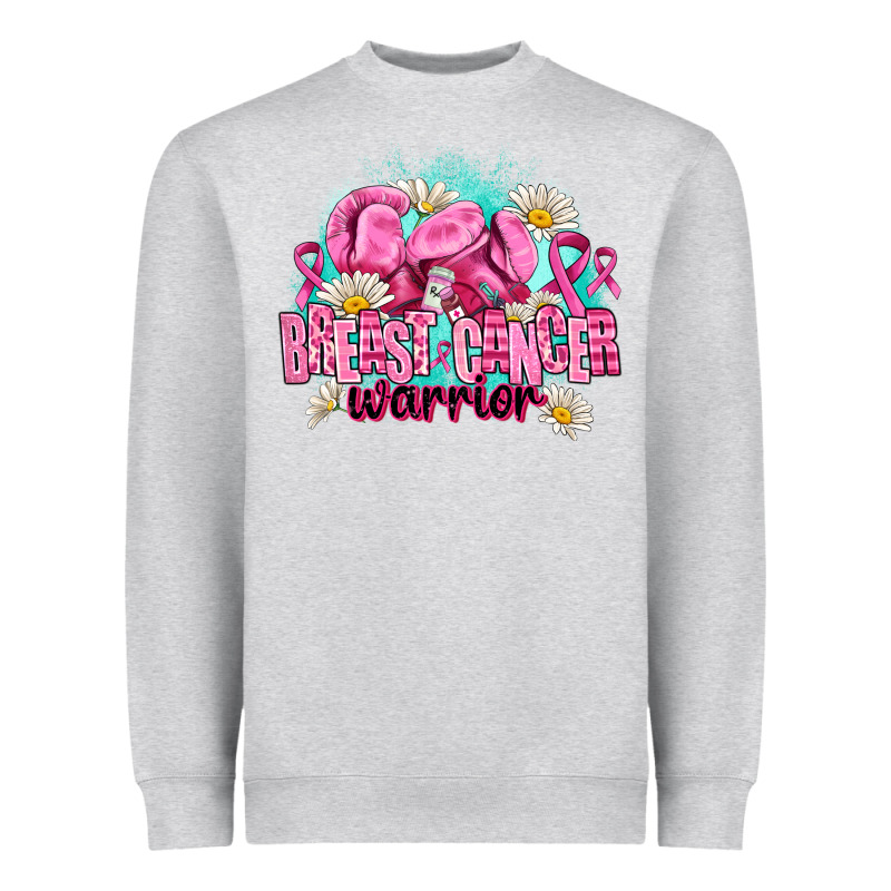 Breast Cancer Warrior Heavyweight Sweatshirt by AdoDesignShop | Teevron