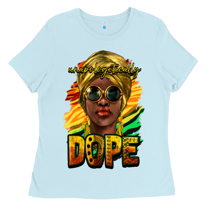 Unapologetically Dope Afro Ladies Tee by HowdyJamesFarm | Teevron