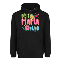 Black best mama ever Heavyweight Hoodie - JahusDesignShop