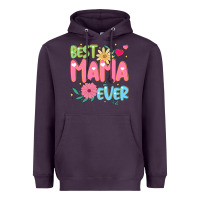 Best Mama Ever Heavyweight Hoodie | Teevron