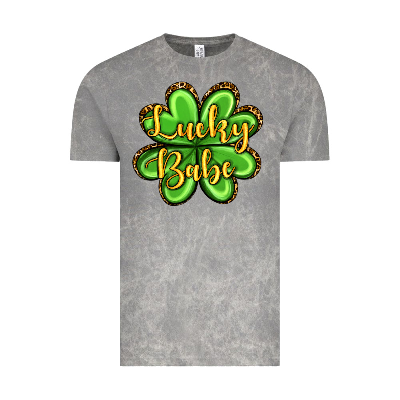 St. Patrick's Lucky Babe Vintage Tee by OliviaCreatesArt | Teevron