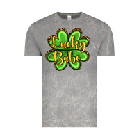 Cloud Rock St. Patrick's Lucky babe Vintage Tee - OliviaCreatesArt