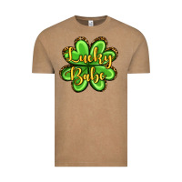Vintage Coffee St. Patrick's Lucky babe Vintage Tee - OliviaCreatesArt
