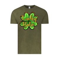 Vintage Olive St. Patrick's Lucky babe Vintage Tee - OliviaCreatesArt