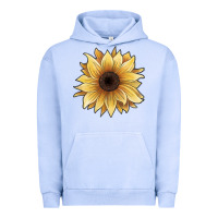 Pigment Grape Ice watercolor sunflower Urban Hoodie - JahusDesignShop