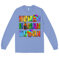 Colony Blue Human Pride Lgbt Long Sleeve Tee - BundleAndBundleShop