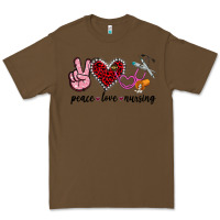 Cacao peace love nursing Premium Tee - Jasminsmagicworld