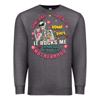 Charcoal Heather funny motherhood Premium Sweatshirt - JahusDesignShop