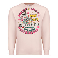 Pale Pink funny motherhood Premium Sweatshirt - JahusDesignShop