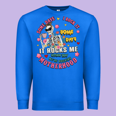 Funny Motherhood Premium Sweatshirt Designed By Jahusdesignshop