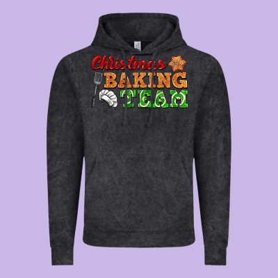 Christmas Baking Team Vintage Hoodie Designed By Fadigitalartstudio