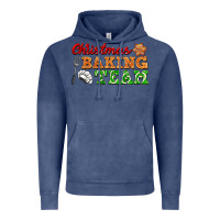 Vintage Denim christmas baking team Vintage Hoodie - FaDigitalArtStudio