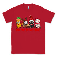 Red meowy christmas Classic Tee - CowGirlArtShop