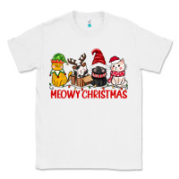 White meowy christmas Classic Tee - CowGirlArtShop