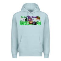 Blue Mist Too Cute To Spook Baby Orangutan Premium Hoodie - LillyAllenDesigns