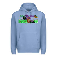 Colony Blue Too Cute To Spook Baby Orangutan Premium Hoodie - LillyAllenDesigns