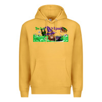 Mustard Too Cute To Spook Baby Orangutan Premium Hoodie - LillyAllenDesigns