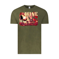 Vintage Olive Wine is my Valentine's Day Vintage Tee - FaDigitalArtStudio