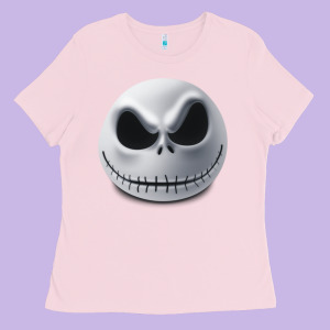 Happy Halloween Pumpkin Trick Or Treat Ladies Tee Designed By Artisfamous
