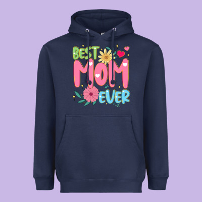 Best Mom Ever Heavyweight Hoodie Designed By Jahusdesignshop