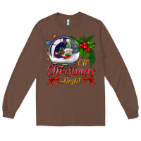 Chestnut oh christmas night snow globe Long Sleeve Tee - BundleAndBundleShop