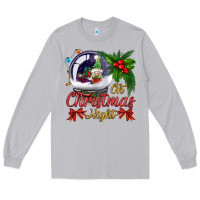 Moon Dust oh christmas night snow globe Long Sleeve Tee - BundleAndBundleShop
