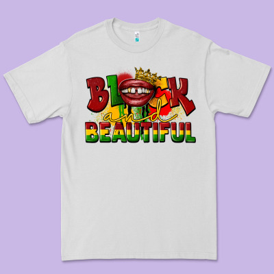 Black And Beautiful Premium Tee Designed By Cowgirlartshop