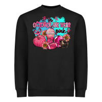 Black in october we wear pink american football Heavyweight Sweatshirt - AdoDesignShop