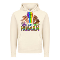 Vintage Artic We Are All Human Vintage Hoodie - BundleAndBundleShop
