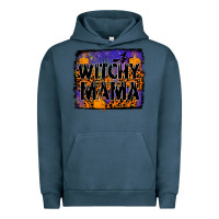 Pigment Midnight Navy witchy mama Urban Hoodie - JahusDesignShop