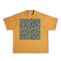 Peanut Butter mardi gras leopard  seamless pattern Urban Heavy Tee - FaDigitalArtStudio