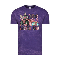 Cloud Purple I dig Easter Day Vintage Tee - OliviaCreatesArt