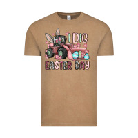Vintage Coffee I dig Easter Day Vintage Tee - OliviaCreatesArt