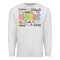 Oatmeal Heather madre spanish mothers day Premium Sweatshirt - JahusDesignShop