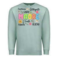 Seafoam madre spanish mothers day Premium Sweatshirt - JahusDesignShop