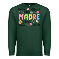 Sports Green madre spanish mothers day Premium Sweatshirt - JahusDesignShop