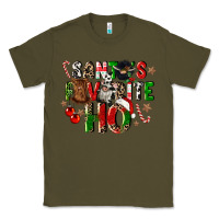 Army Green santas favorite ho Classic Tee - CowGirlArtShop