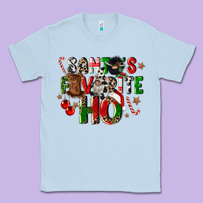 Santas Favorite Ho Classic Tee Designed By Cowgirlartshop