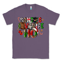 Lavender santas favorite ho Classic Tee - CowGirlArtShop