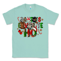 Seafoam santas favorite ho Classic Tee - CowGirlArtShop