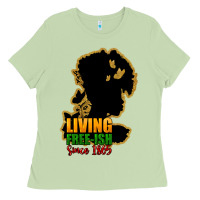 Matcha Living free-ish since 1865 Ladies Tee - HowdyJamesFarm
