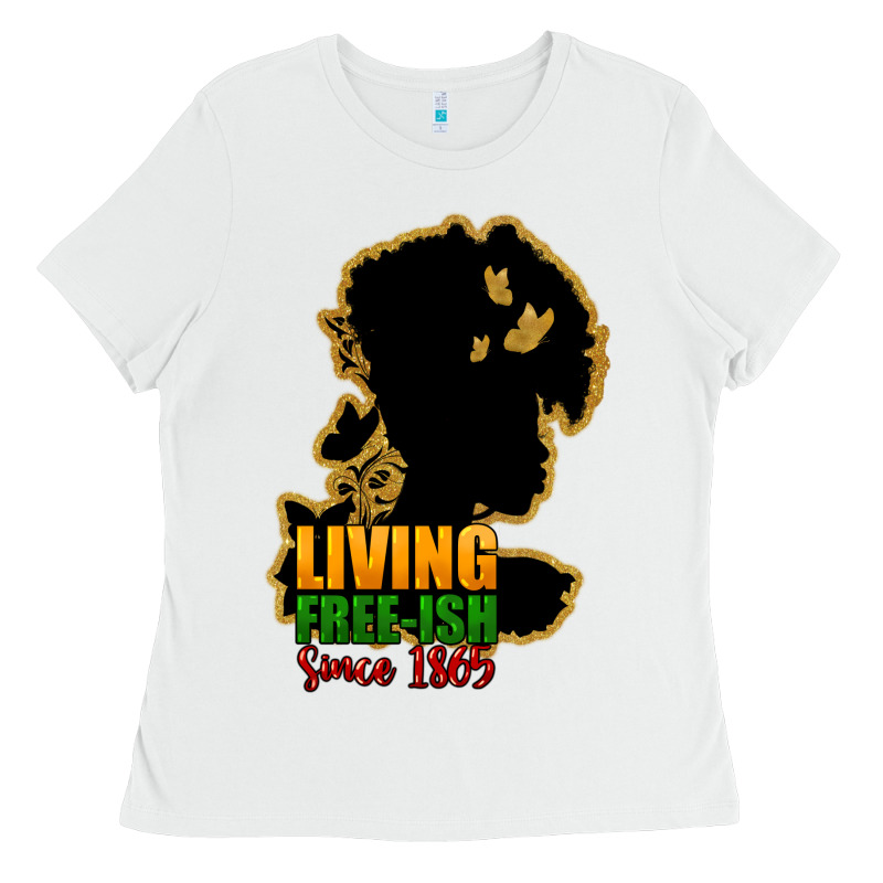 Living Free-ish Since 1865 Ladies Tee by HowdyJamesFarm | Teevron