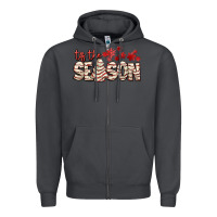 Smoke tis the season with christmas cake Zipper Hoodie - AdoDesignShop