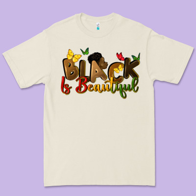 Black Is Beautiful Premium Tee Designed By Cowgirlartshop