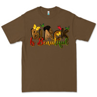 Cacao black is beautiful Premium Tee - CowGirlArtShop