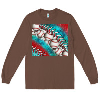 Chestnut baseball and gemstone tumbler Long Sleeve Tee - BundleAndBundleShop